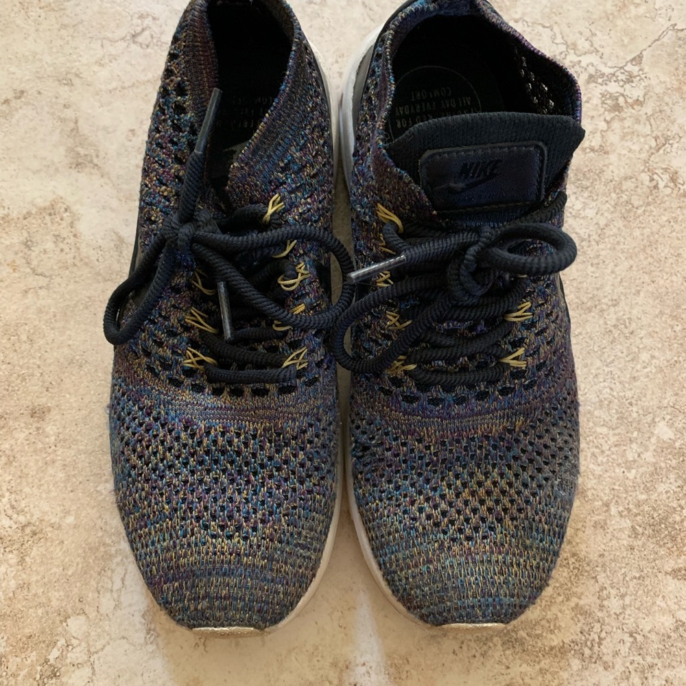Knit Nike running shoes